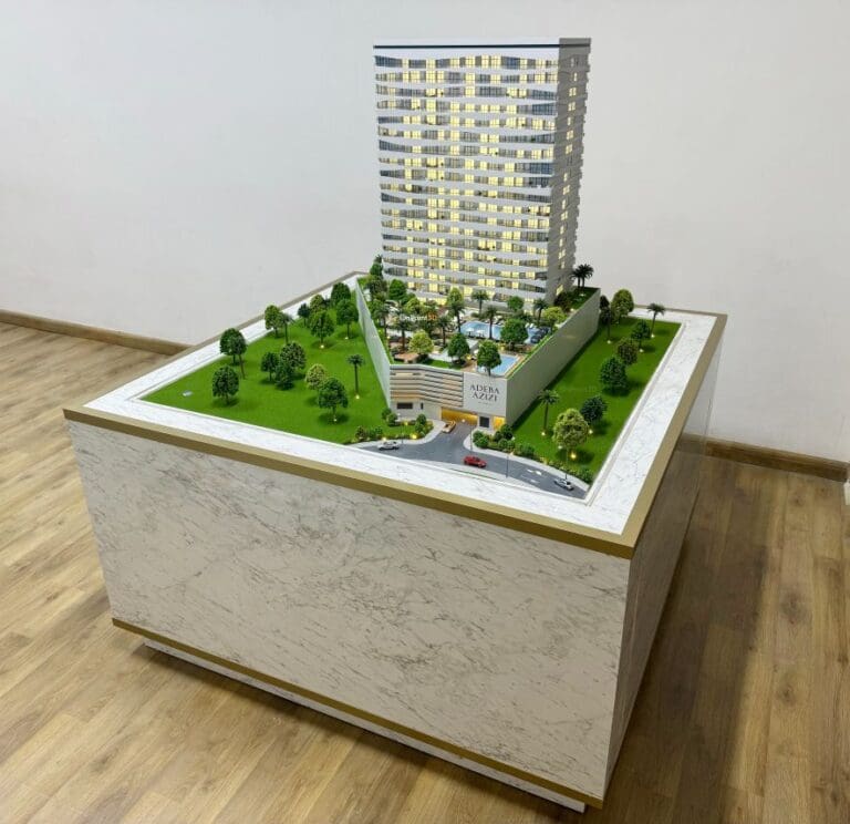 Azizi Creek views 3 architectural model makers dubai