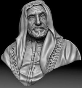 3D design of Sheikh Zaid in Dubai