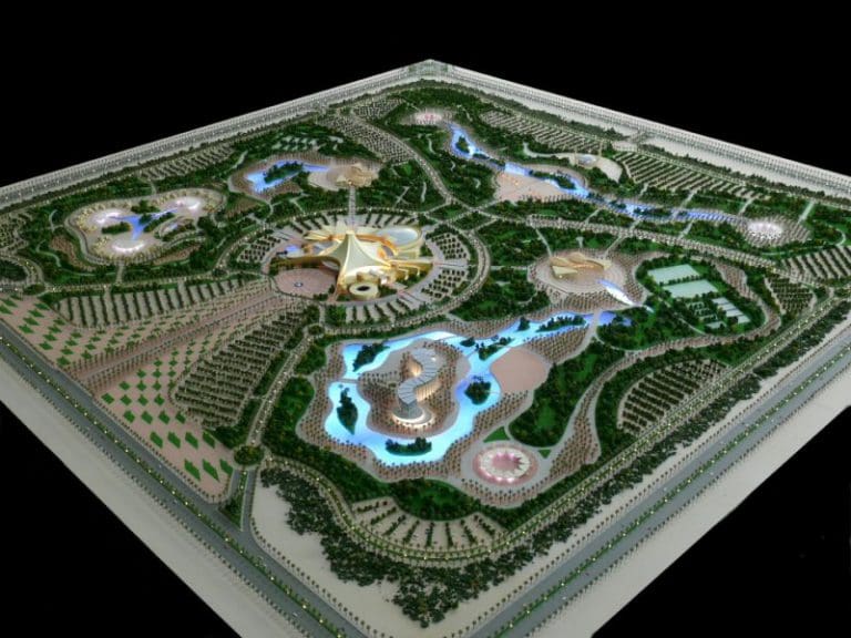 architectural scale model making dubai