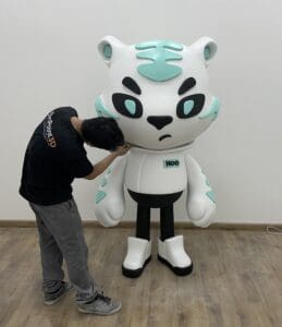 Large 3D Printed Character
