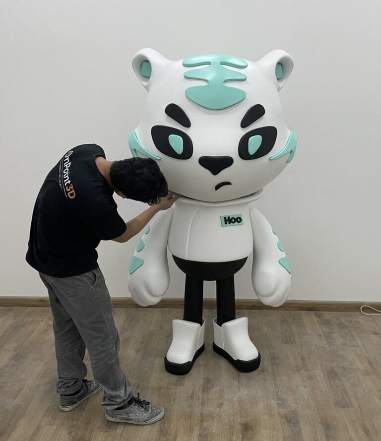 Large 3D Printed Character