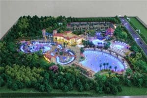 amusement park 3d model