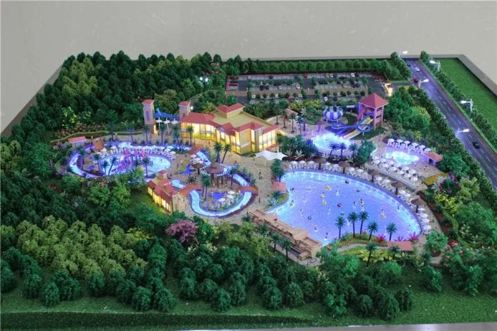amusement park 3d model