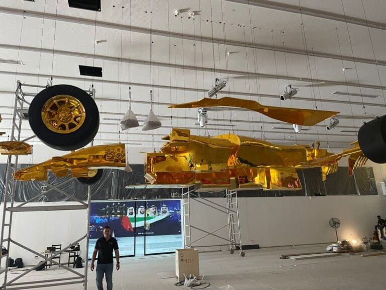 3d printed f1 car in dubai