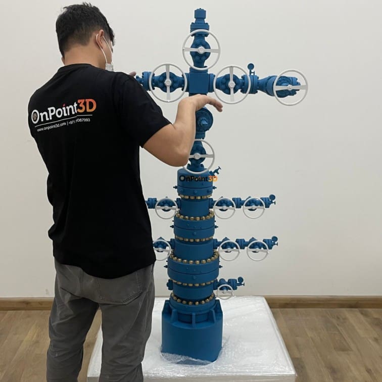 3D Printed Wellhead in dubai