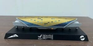 3d printed dubai metro trophy