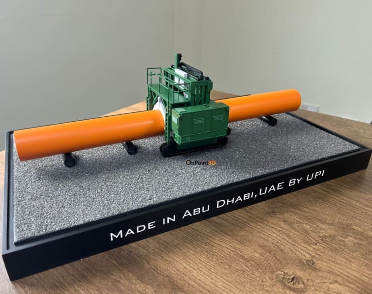 3D Printed equipment trophy dubai