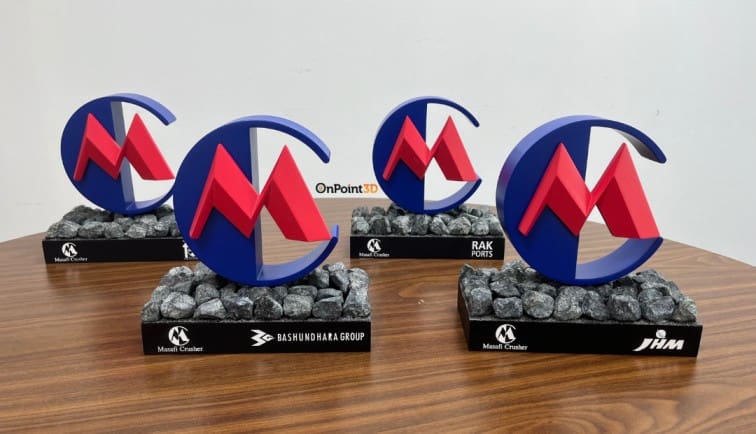 3d printing masafi crusher trophy