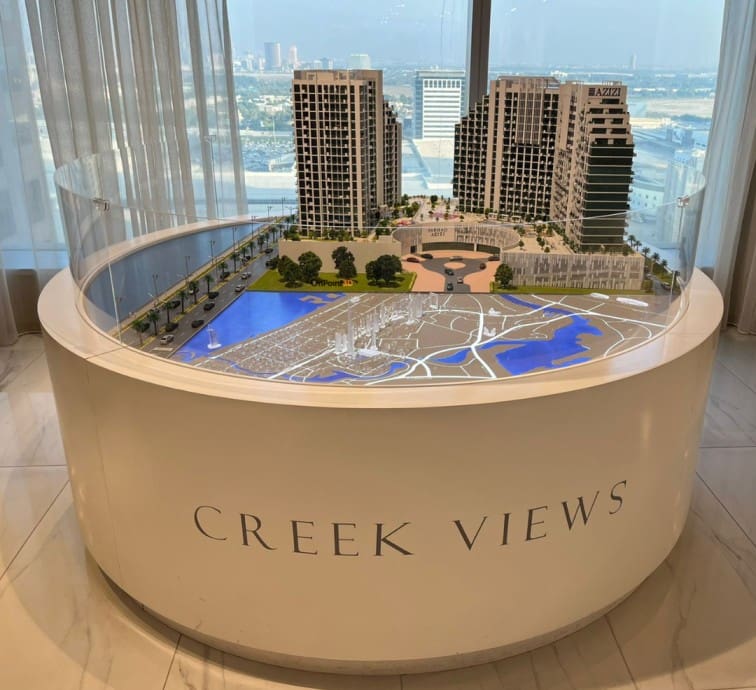 Architectural model making Azizi Creek Views in dubai