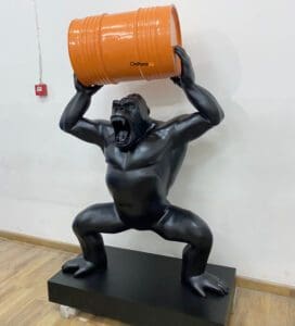 3d printing dubai gorilla