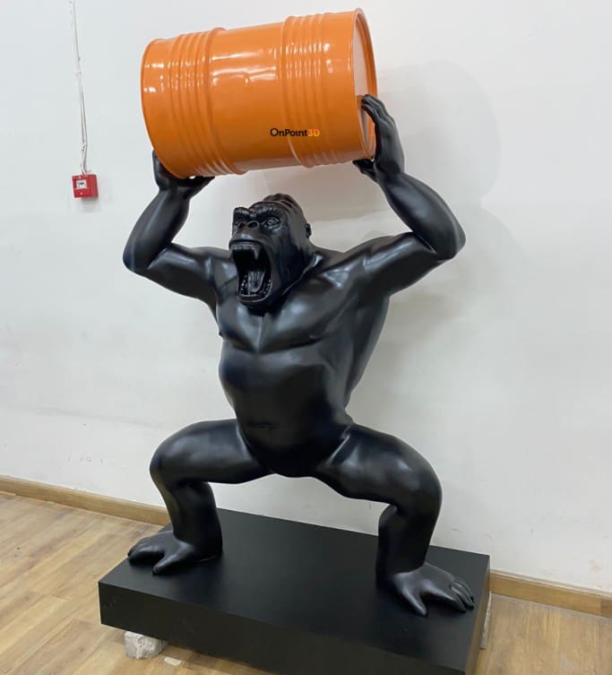 3d printing dubai gorilla