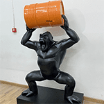 3d printing dubai gorilla