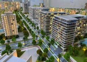 Architectural Model of Master Plan in Dubai by On Point 3D