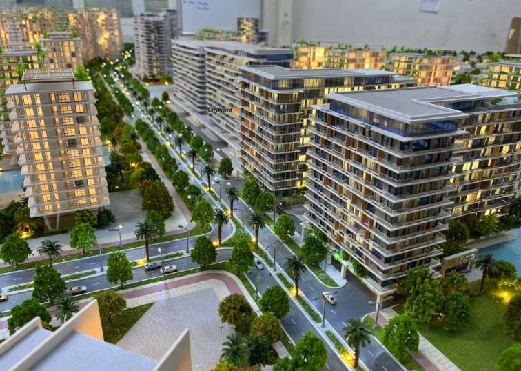 Architectural Model of Master Plan in Dubai by On Point 3D